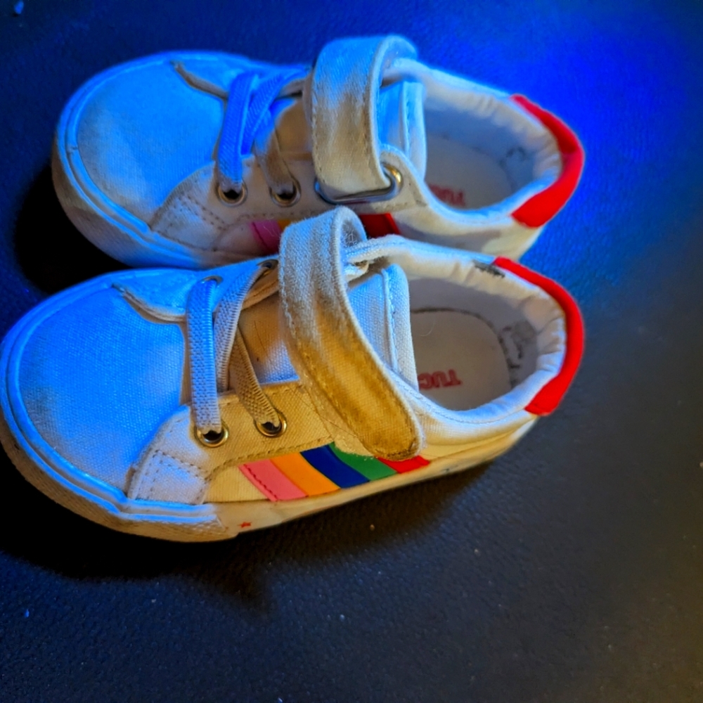 Rainbow sneakers